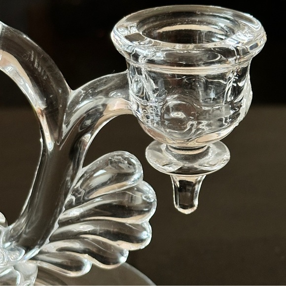 Martinsville Moondrops 3 Light Glass Candelabra - Picture 5 of 7